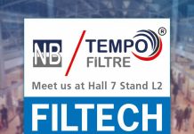 Tempo Filtre, Filtech Fuarında hydraulic filter manufacturer