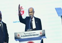 Bahçeli bir kez daha MHP’nin genel başkanı seçildi