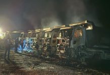 Tokat’ta taş ocağında çıkan yangın: 8 kamyon kül oldu