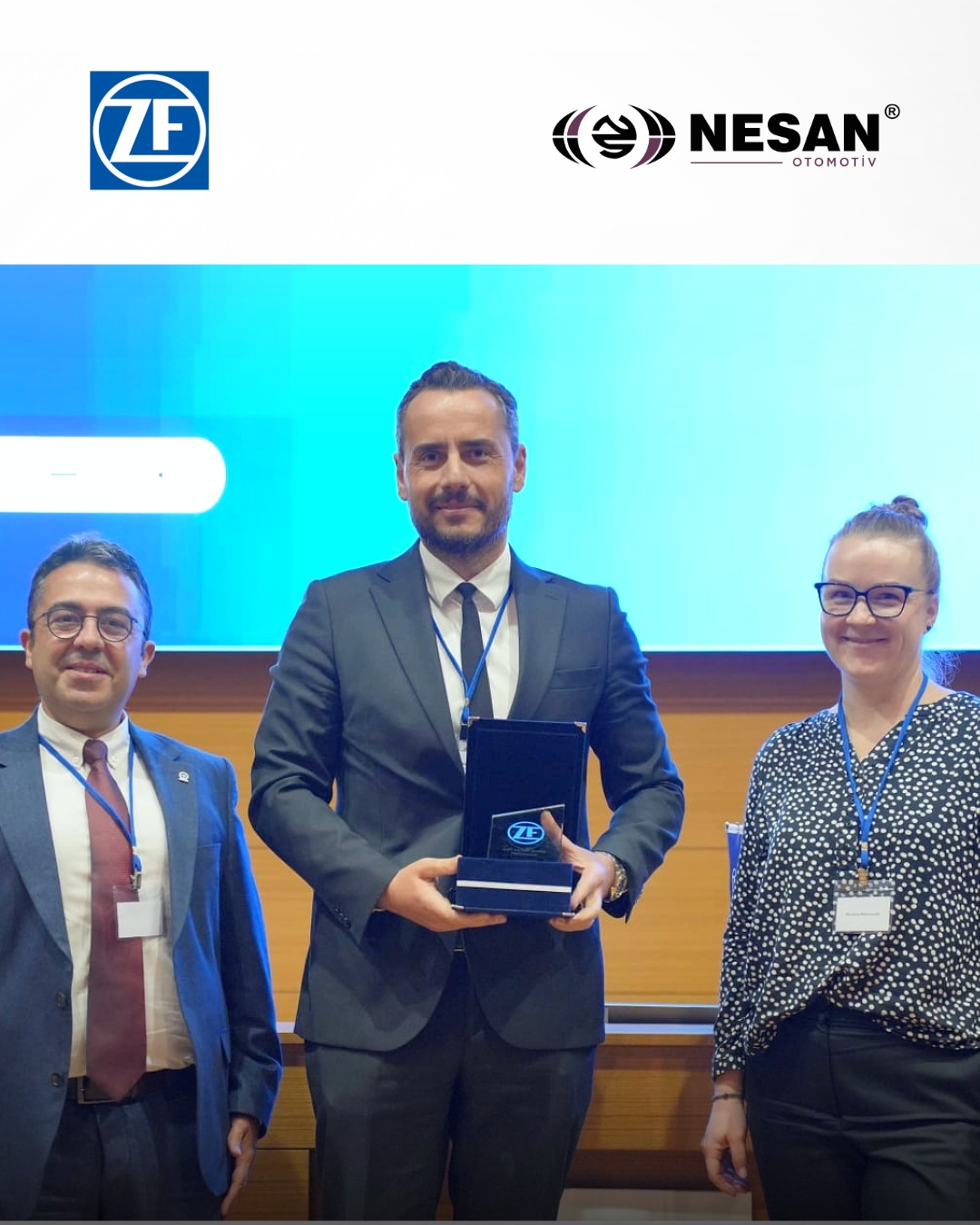 Nesan Otomotiv, ZF’den ‘En İyi Kalite Performansı Ödülü’ Aldı